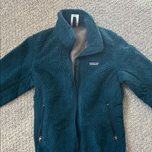 Patagonia Teal Fleece Jacket